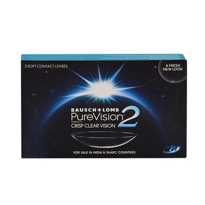 Bausch & Lomb PureVision2 HD Monthly Contact Lens - 6 Lens/Box (+0.75) - Eyecare Lenses