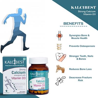 HealthBest KalciBest Tablet 60's - Multi-Vitamins