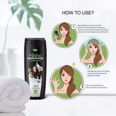 Nisha Shampoo - Avacado & Brahmi 180 ml - Shampoos
