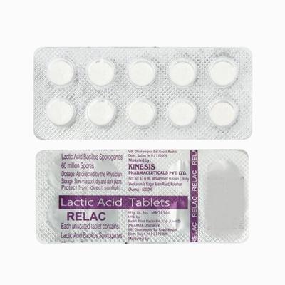 Relac Tablet 10'S - Diarrhoea-Ant