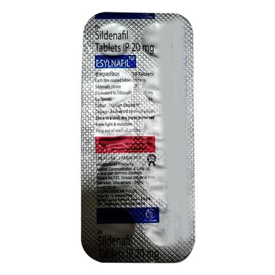 ESYLNAFIL Tablet 10's - Impotence/Erectile Dysfunction (Ed)