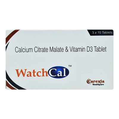 WATCH CAL Tablet 10's - Supplements-Cal