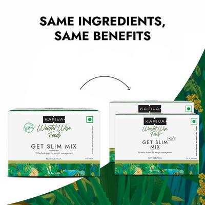 Kapiva Get Slim Mix Powder 150 gm - Weight Loss