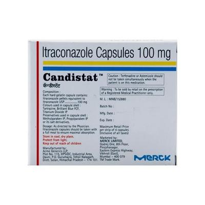Candistat Capsule 4'S - Fungal Infections-Anf