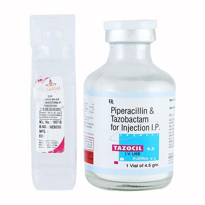 TAZOCIL 4.5 Injection 1's - Bacterial Infections-Pen