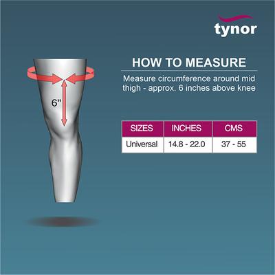 Tynor R.O.M. Knee Brace 37 cm x 55 cm (UN) (D 10) - Knee/Leg Supports