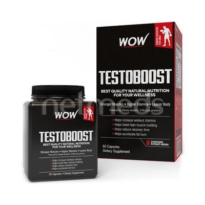 Wow Life Science Testoboost Capsules 60's - General Health
