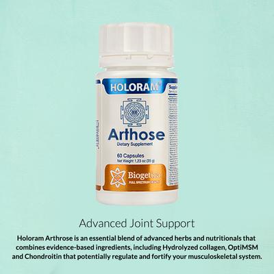 Biogetica Arthose Capsule 60's - Calcium And Minerals