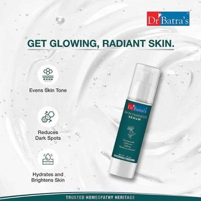 Dr Batra's Oil Control Face Wash 100 gm + Natural Skin Lightening Cream 100 gm + Skin Fairness Serum 50 gm + Intense Moisturizing Cream 100 gm - Personal Care (Ayush)