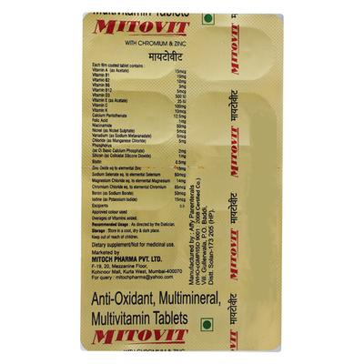 Mitovit Tablet 10'S - Supplements-Vam