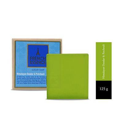 French Essence Luxury Soap - Himalayan Deodar & Patchouli 125 gm - Perfumes (Edt/Edp)