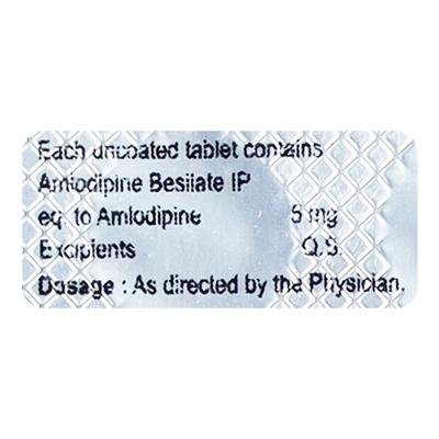 AMOPIN 5 Tablet 10's - Hypertension-Cal
