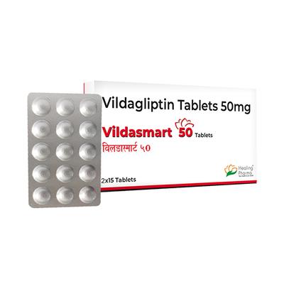 VILDASMART 50 Tablet 15's - Diabetes-Ant