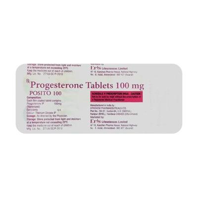 Posito 100mg Tablet 10'S - Hormonal Therapy-Oes