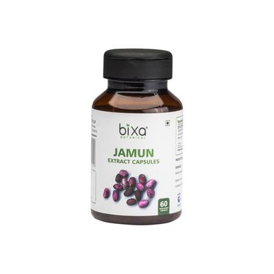 Bixa Botanical Jamun Vegetarian capsule 60's - Diabetes Care (Ayush)