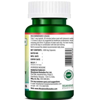 Morpheme Remedies NaturalSlim (Garcinia) 500mg Extract 60's - Herbal Dietary Supplement