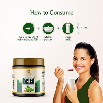 Maharishi Ayurveda Ashwagandha Ghee 100 gm - Ashwagandha