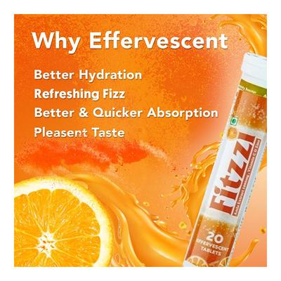 Fitzzi Amla Extract Vitamin-C & Zinc Effervescent Tablet 20's - Vitamin C