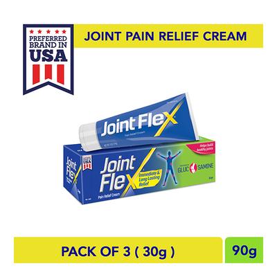 Joint Flex Pain Relief Cream (Pack of 3 x 30 gm) - Gel/Cream