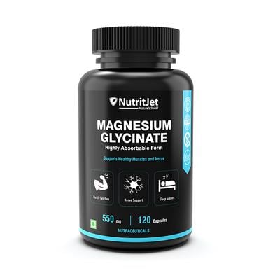 NutriJet Magnesium Glycinate Capsule 120's - Vital Health