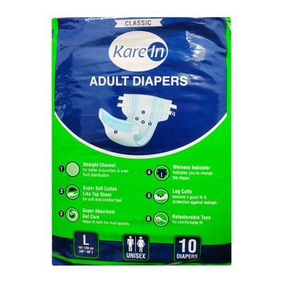 Kare In Adult Diaper Pants (L) 10's - Adult Diapers & Pads