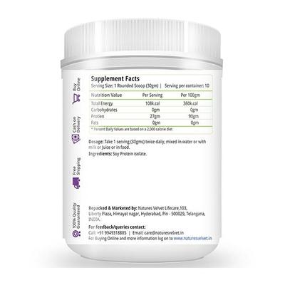 Natures Velvet Soy Protein Powder 1000 gm - Health Products