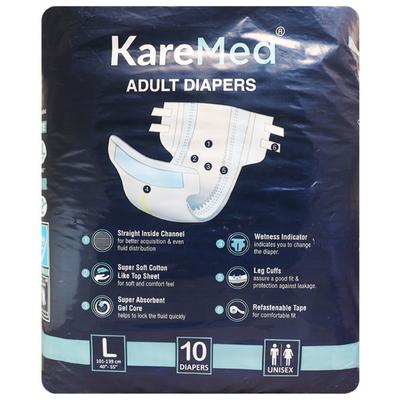 Kare Med Adult Diapers (L) 10's - Adult Diapers & Pads
