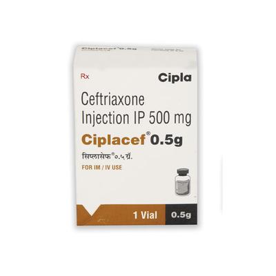 Ciplacef 500mg Injection 1'S - Bacterial Infections-Cep