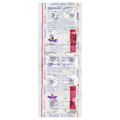 QROVAS 10mg Tablet 10's - High Cholesterol-Dys