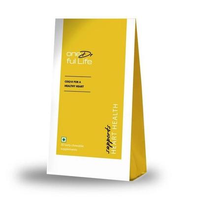 oneDr Ful Life CoQ10 for A Healthy Heart Tasty Chewable Supplement 30's - Co-Q