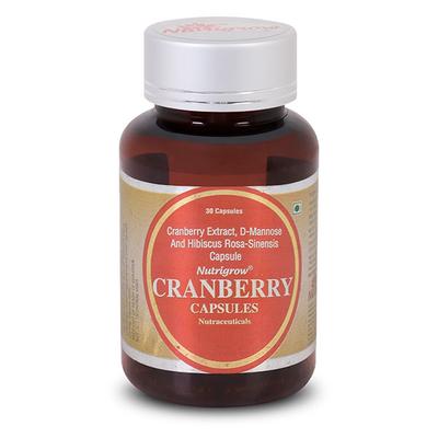 Nutrigrow Cranberry Capsule 30's - Herbal Dietary Supplement