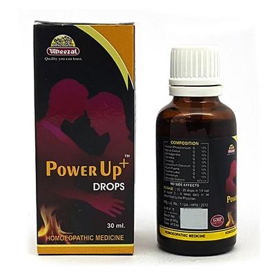 Wheezal Power Up+ Drops 30 ml - Homeopathic Drops
