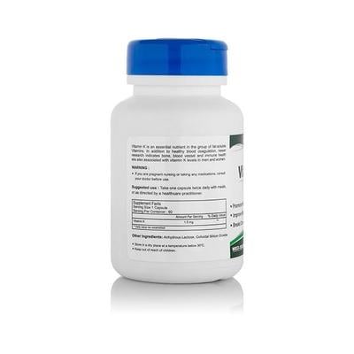HealthVit Vitamin K 1.5 mg Capsules 60's - Multi-Vitamins