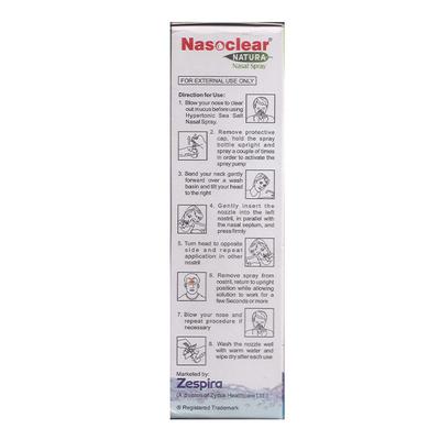 Nasoclear Natura Nasal Spray 30 ml - Nasal Decongestion