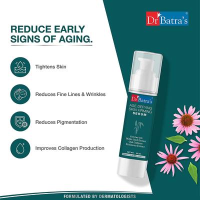 Dr Batra's Age Defying Skin Firming Serum 50 gm + Foot Care Cream 100 gm - Personal Care (Ayush)