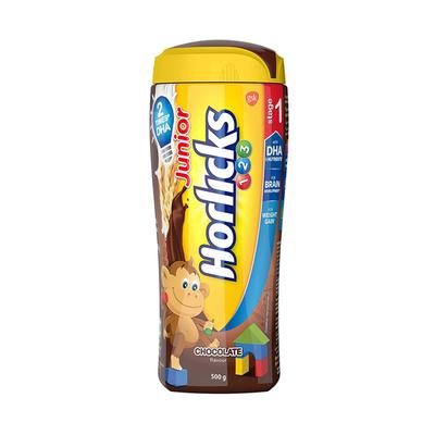 Junior Horlicks 1,2,3 (Stage 1) Powder - Vanilla Flavour (Pet Jar) 500 gm - Kids Nutrition