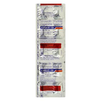 Almox DT 125mg Tablet 10'S - Bacterial Infections-Pen