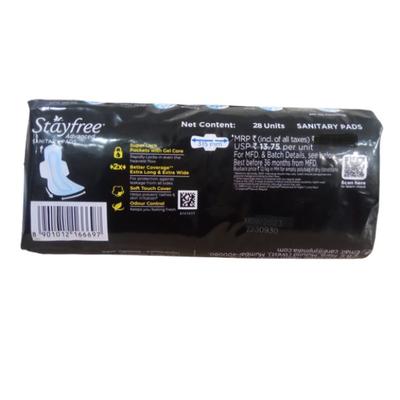 Stayfree Advanced All Nights Ultra-Soft Sanitary Pad (XXL) 28's - Sanitary Napkins