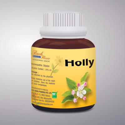 Bio-India's Bach Flower - Holly 30 ml - Bach Flower