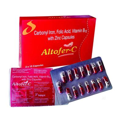 ALTOFER C Capsule 15's - Iron Supplement/Anaemia-Vma