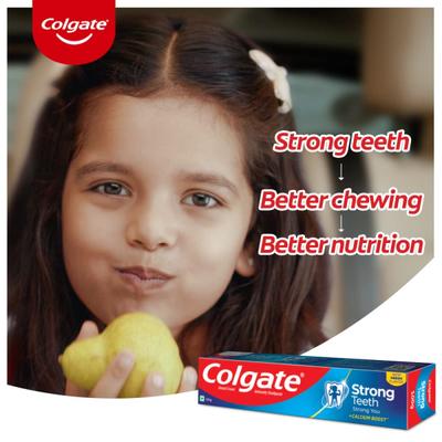 Colgate Strong Teeth with Calcium Boost Toothpaste - Fresh 200 gm - Toothpaste