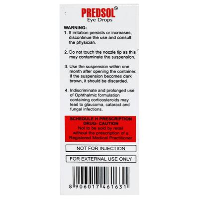 Predsol Eye Drops 10ml - Eye Infections-Eyc