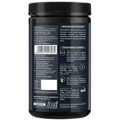 MuscleBlaze BCAA Pro Powder - Watermelon 450 gm - Bcaa Supplements