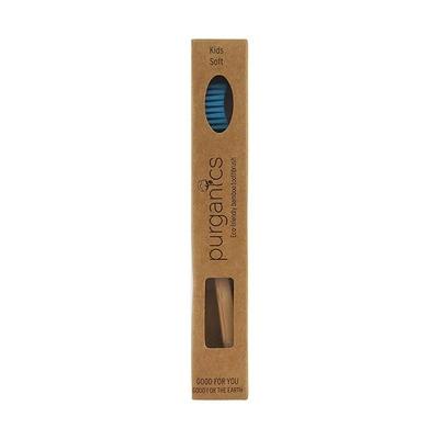 3M Purganics Bamboo Toothbrush Kids - Blue - Baby Oral Care