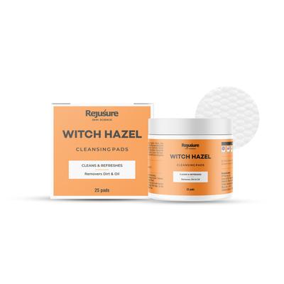 Rejusure Witch Hazel Cleaning Pads 25's - Face Wash & Cleansers