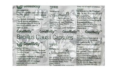 Goodbelly Capsule 10'S - Diarrhoea-Ant