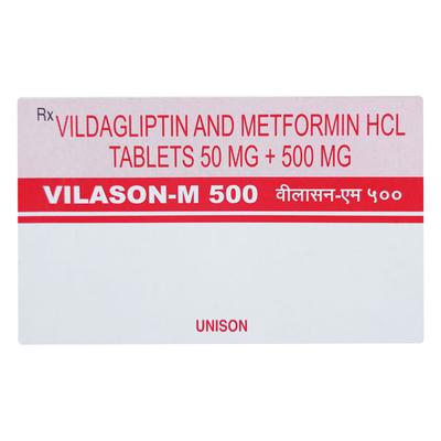 VILASON M 500 Tablet 10's - Diabetes-Ant