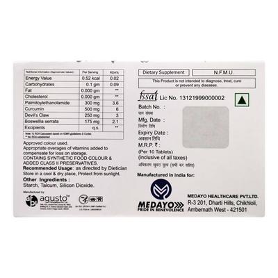 Palmito Forte Tablet 10's - Vital Health