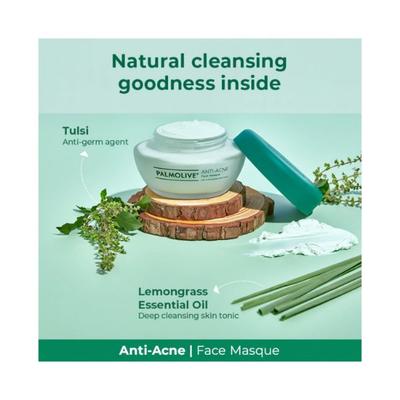 Palmolive Anti Acne Purifying Masque 100 ml - Face Wash & Cleansers