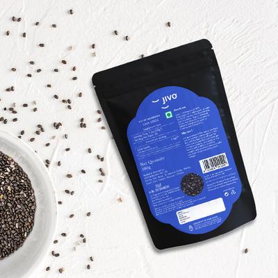 Jivo Chia Seeds 500 gm - Nutritional Bars